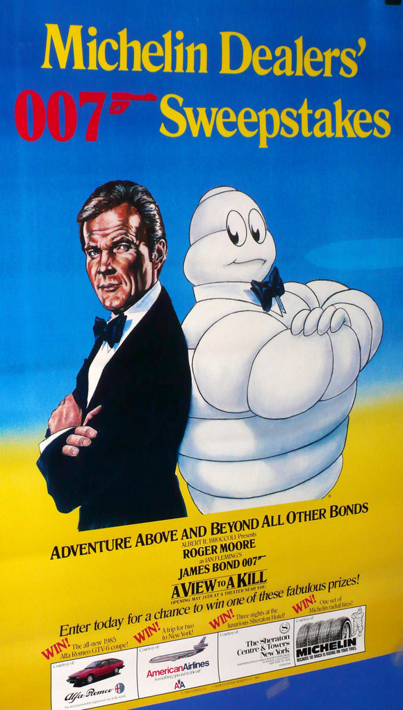 View to a Kill, Michelin, Bond, 1985