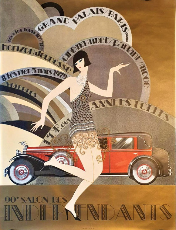 Salon des Independents, 1979, Paris Original Art Deco Poster