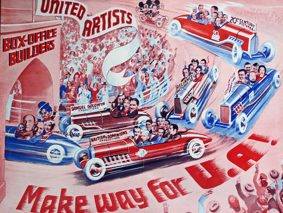 United Artists Original Trade Ad. UK 1933