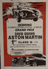 Aston Martin wins Brit. Empire Trophy, with Moss 1958 + Sebring