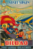 Bilbao Tourist Poster - Reprint of 1929 Art Deco Version
