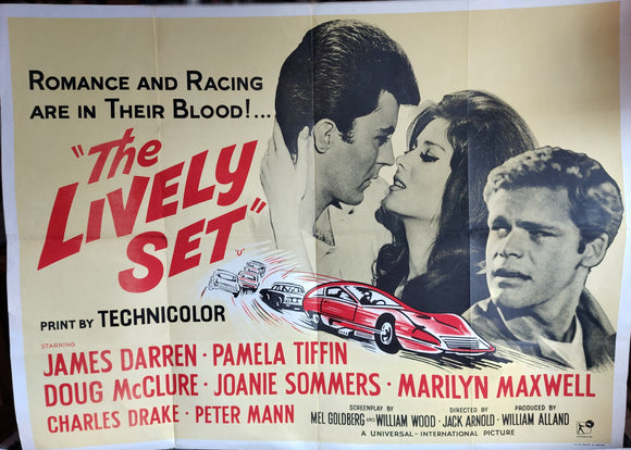 Lively Set (The), Original UK Quad, 1964