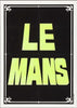 "Le Mans" Original Italian Preview Poster from 1971 . Steve Mcqueen. Porsche.