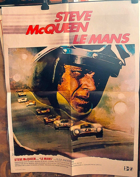 Le Mans Classic Ferracci Artwork on Swiss Re-release Poster