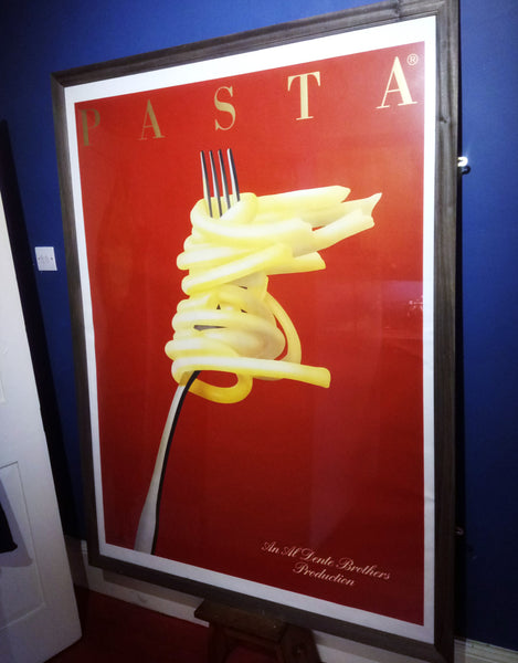 Pasta, by Razzia. Artist signed, 1983