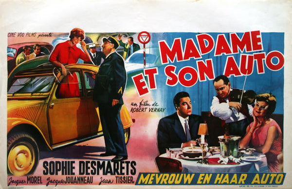 Madame et son Auto  Belgium 1958