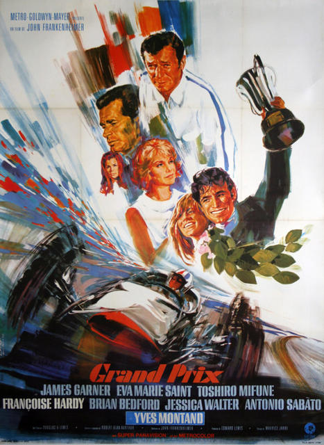 Original Movie Poster Grand Prix 1967