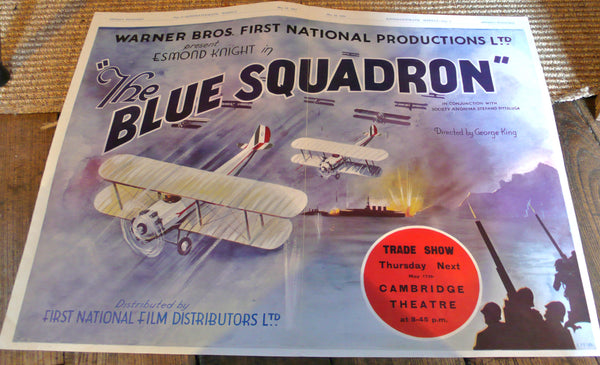 Blue Squadron - 1934, Original UK Trade Ad.