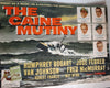 The Caine Mutiny, Original UK Movie Poster, 1954.  Bogart