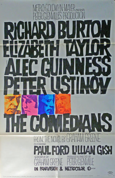 The Comedians  USA 1967, Richard Burton, Elizabeth Taylor