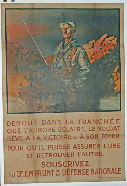 WWI French Propaganda Poster