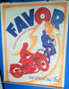 Favor Bicycles & Motorcycles,  Original French Poster 1937