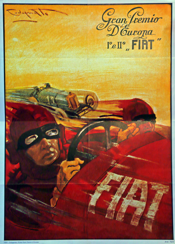 Fiat Reproduction ad . Fine condition, The Beast of Turin or Mephistopheles ?