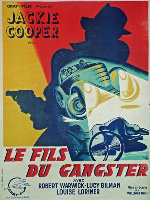 Le Fils de Gangster - - Original Movie Poster, 1938