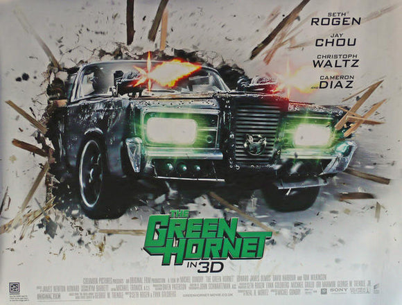 The Green Hornet in 3D  UK Quad 2011