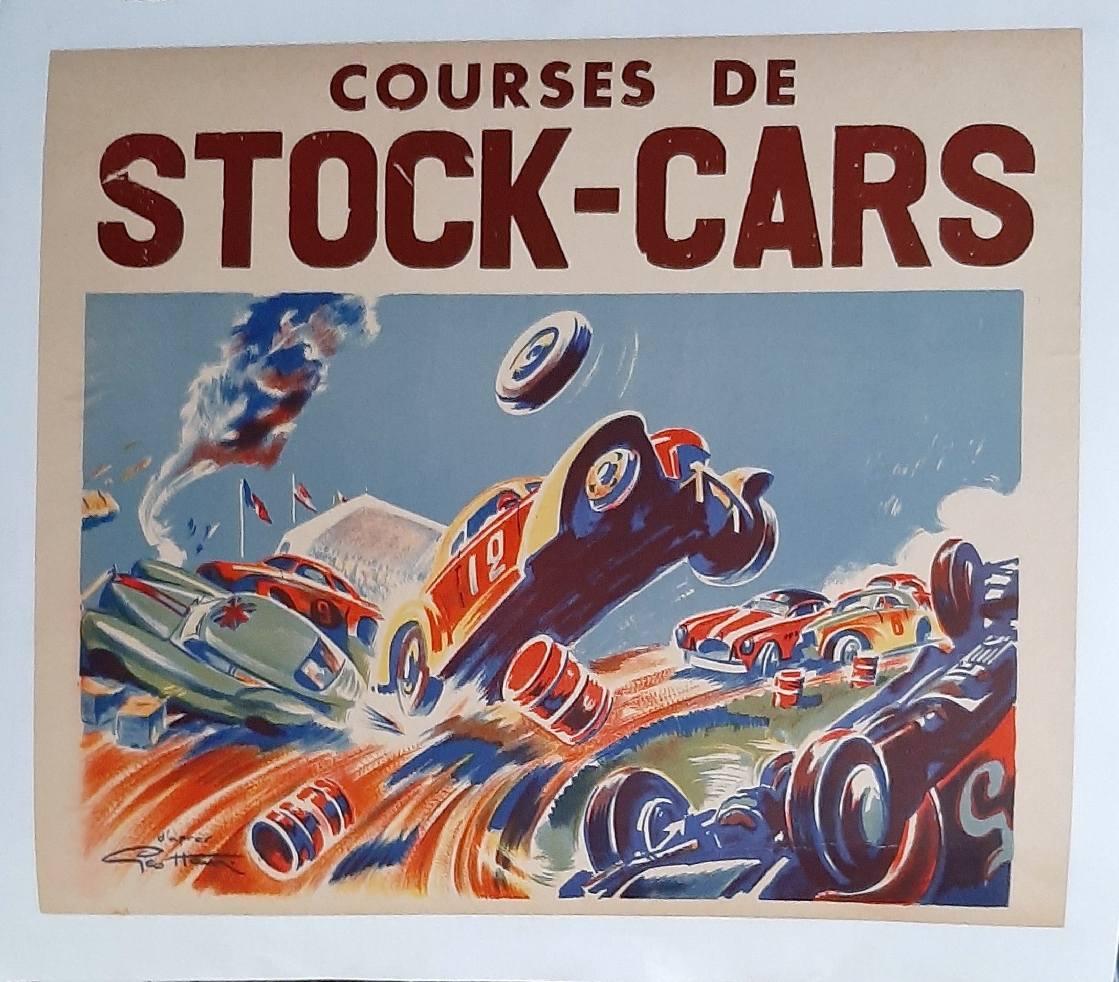 Poster/Reproduction HQ 40x60cm d'une Affiche Vintage Poster/Reproduction HQ 40x60cm d'une Affiche Vintage