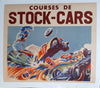Geo Ham Original Stock Car Racing Poster, early 1950s