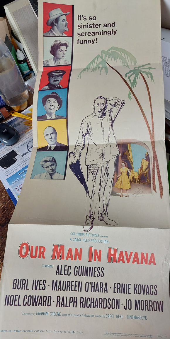 Our Man in Havana - Alec Guinness, Graham Greene, Noel Coward USA 1960