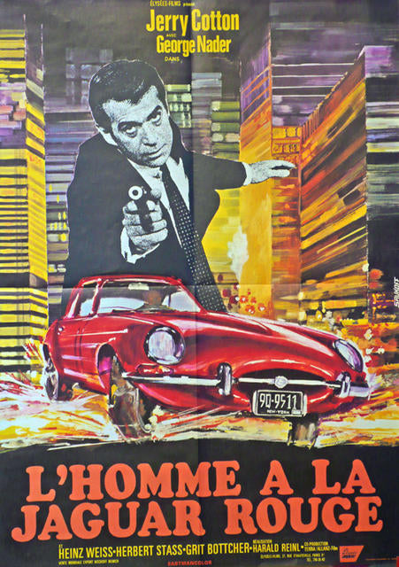 L\'Homme a la Jaguar Rouge  France 1968