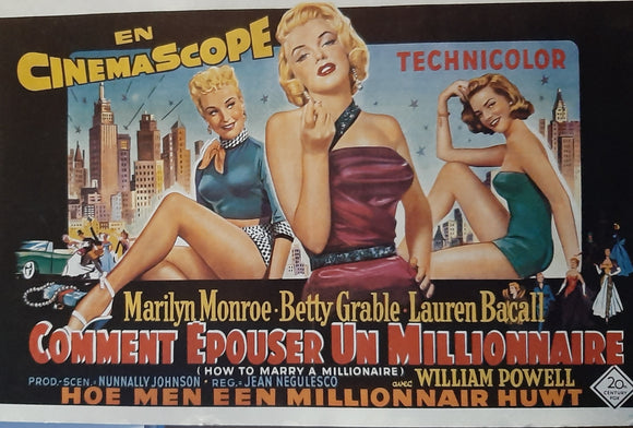 How to Marry a Millionaire - Marilyn Monroe, Lauren Bacall, Betty Grable