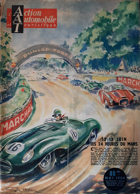 Action, Automobile Magazine, May 1954. Complete