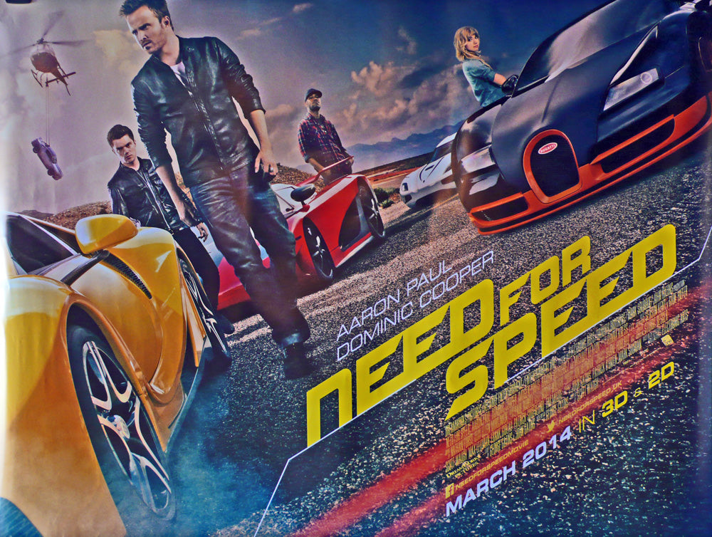 Need For Speed Movie Poster
