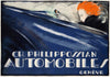 Philippossian Automobiles of Geneva - Old Repro of famous 1920s Poster