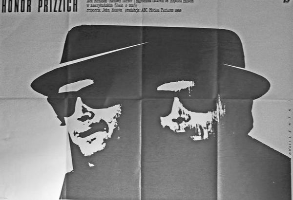 Prizzi's Honour - Jack Nicholson, Anjelica Huston, Kathleen Turner - Poland 1985