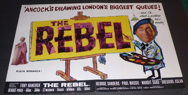 Original Movie Poster Trade Ad The REBEL