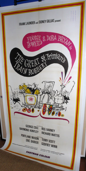 Great St. Trinian's Train Robbery, UK 1966, Original Movie Poster