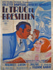 Le Truc du Bresilien , Original French Movie Poster 1932. Art Deco