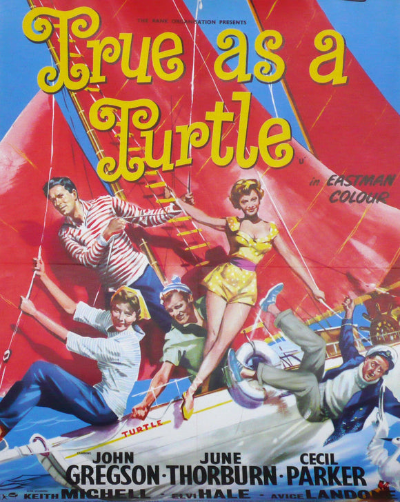 True as a Turtle, Original Movie Poster 1956