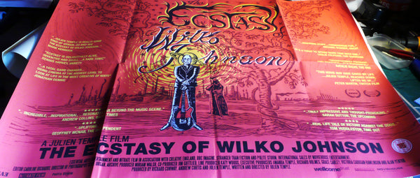The Ecstasy of Wilko Johnson, Original UK Movie Poster