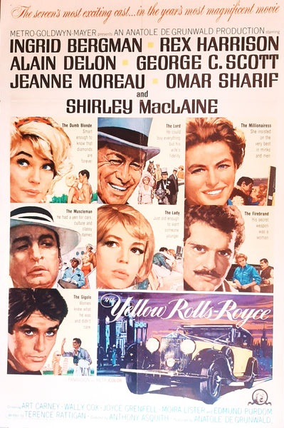 The Yellow Rolls-Royce, Original US Movie Poster, 1965