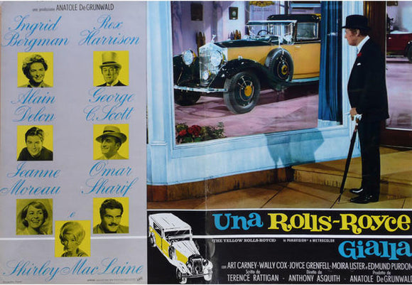 The Yellow Rolls Royce  Italy 1964